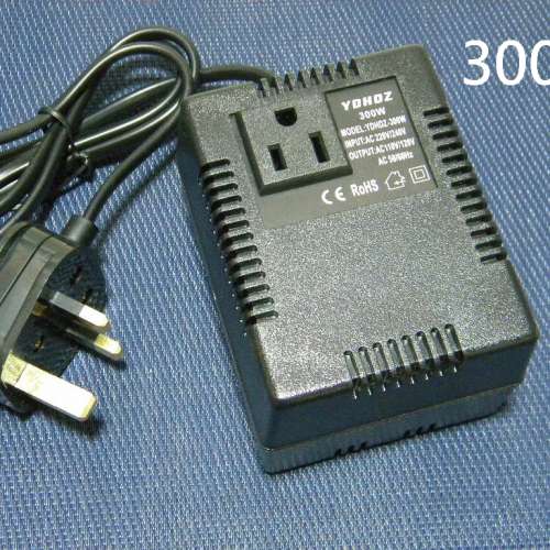 220V - 110V 純銅線圈變壓器 日本美國台灣電器適用 功率 200W / 300W
