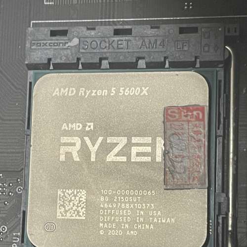AMD  Ryzen 5 5600x，100%正常