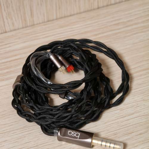 BSA 太刀單晶銀4絞(4.4mm 2 pin）