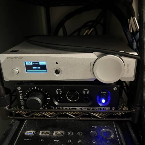 BORIZSONIC NXC05 Stereo Audio DAC 絕版ak4497台式解碼