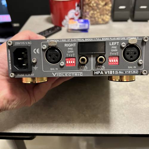 Violectric 德國經典湖人耳放 V181 平衡耳放