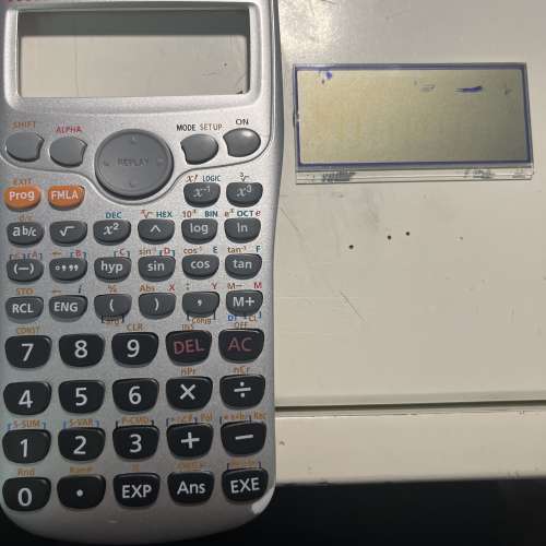 casio fx-50fh ii lcd螢幕