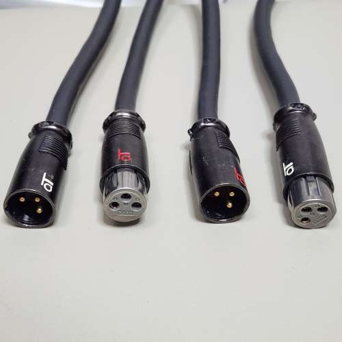 美國Audioquest AudioTruth Diamond x3 solid silver XLR 1.5m 第一代旗艦純銀線 H...