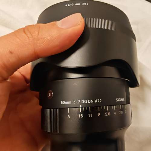 Sigma 50mm f1.2 l mount