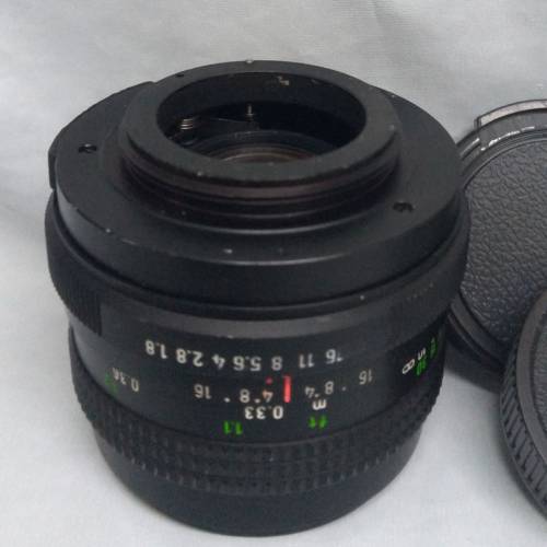 東德 Pentacon 50mm F1.8  m42-mount :即Meyer-optik 後期改 牌子名稱,#6705430