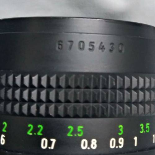 東德 Pentacon 50mm F1.8  m42-mount :即Meyer-optik 後期改 牌子名稱,#6705430