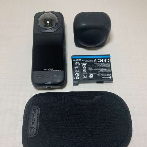 [觀塘實體店] 二手 Insta360 X3 (連鏡頭保護套+可拆式鏡頭保護鏡) 行貨 *S72400* |...