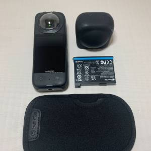 [觀塘實體店] 二手 Insta360 X3 (連鏡頭保護套+可拆式鏡頭保護鏡) 行貨 *S72400* |...