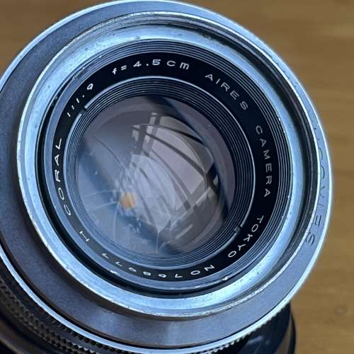 Aires H CORAL 4.5cm f/1.9 旁軸拆機鏡頭 Sony E-mount