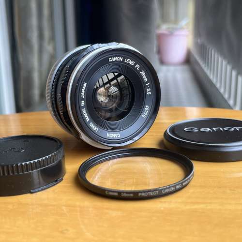 Canon FL 28mm f/3.5 廣角手動鏡頭