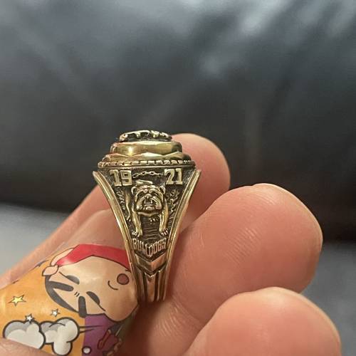 10K 黃金 SCHOOL RING 約17圈 $5500