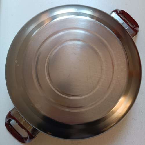 全新 26cm 雙耳鍋連玻璃蓋