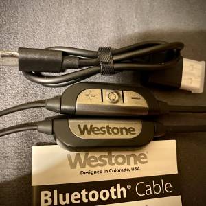 Westone Bluetooth Cable V1 MMCX IEM Earphones Shure Campfire 無線藍芽入耳式耳機...