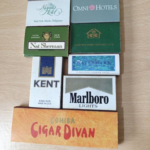 各款古董火柴盒