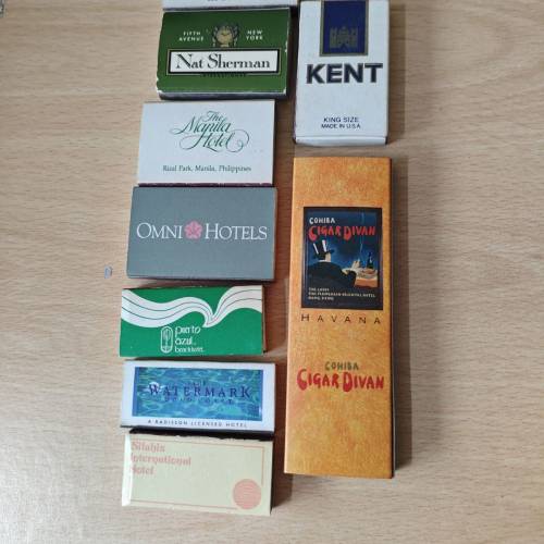 各款古董火柴盒