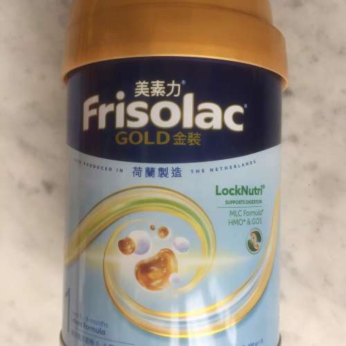 $120 全新 未開封 荷蘭 美素力 嬰兒配方奶粉 金裝 Frisolac Gold (1號, 0-6個月) 400...