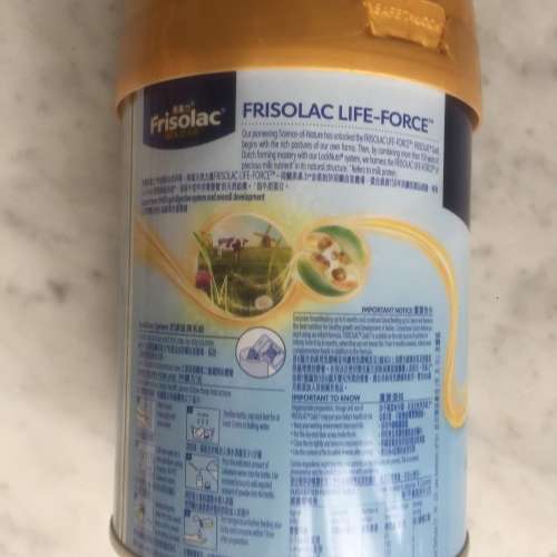 $120 全新 未開封 荷蘭 美素力 嬰兒配方奶粉 金裝 Frisolac Gold (1號, 0-6個月) 400...