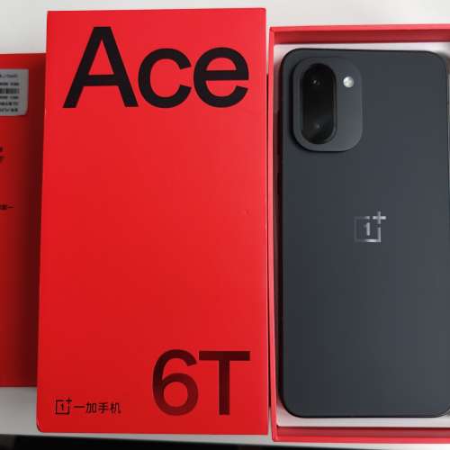 99%一加Ace 6T （16+256）黑色