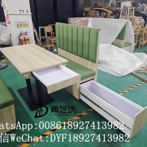 訂造西餐廳卡位梳化桌椅組合，粉麵店梳化桌椅定做，專業定制餐廳傢私，顏色尺寸可...