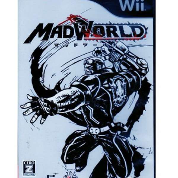 100% 全新未開封 Mad World 日版 Wii 瘋狂世界 Nintendo 任天堂 sega 世嘉 madworld