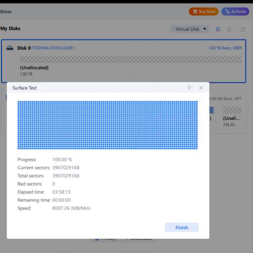 Toshiba 3.5" 3.5吋 2TB SATA Hard Disk 硬碟 DT01ACA200 7200rpm 7200轉