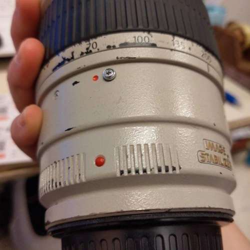 Repair Cost Checking For Canon EF 70-200mm f/2.8 L IS Lens Cleaning
