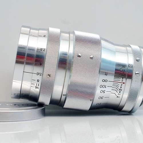 罕見 Canon Serenar 85mm f2 早期黃銅重版, Japan (接近90%New)