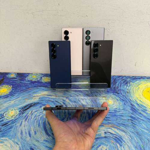 (❤️三星摺疊機❤️）Samsung Galaxy Z Fold 6 /高質素/一E-sim一實體卡/粉色🩷灰...