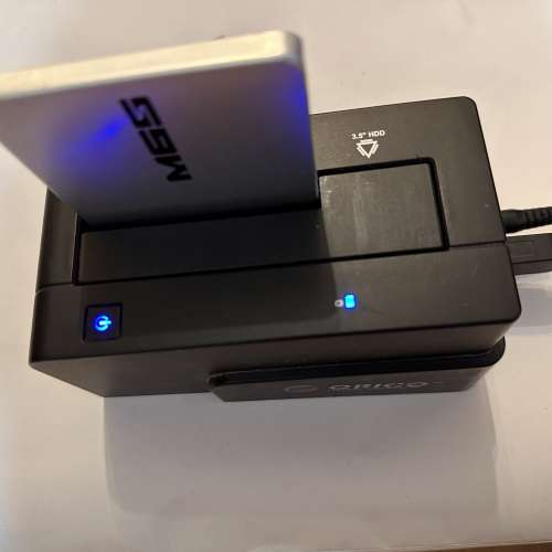 Orico 2.5/3.5 HDD/SSD外置硬碟插座6618SUS3 九成新
