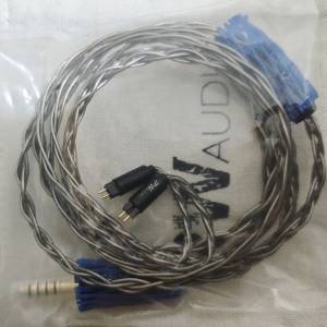 Pw audio silver ltd鈍銀線 2pin 4.4