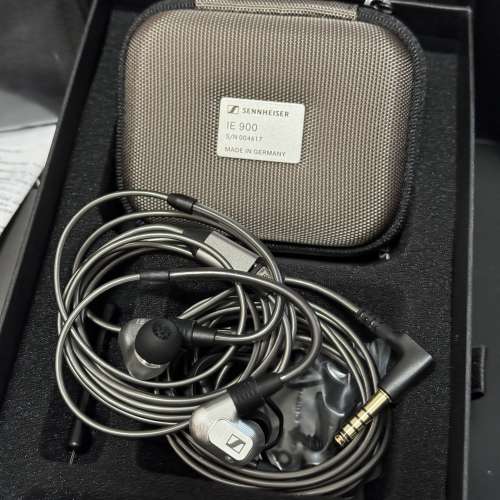 Sennheiser ie900 行貨full set 95%new 德國製初版