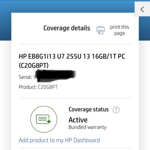 HP Elitebook 8 G1i 13"