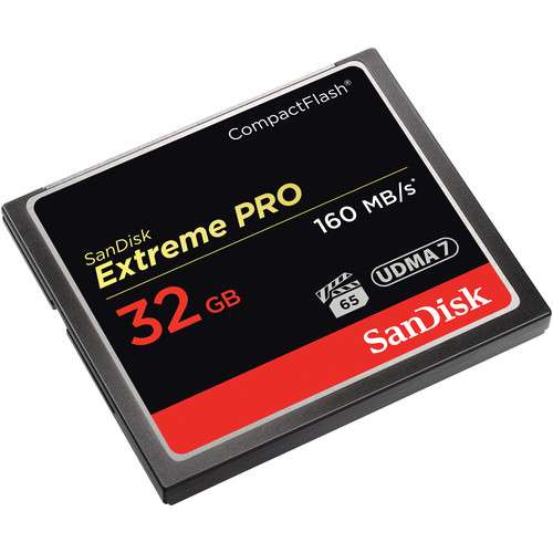 SanDisk 32GB Extreme PRO Compact Flash (CF) Memory Card 記憶卡