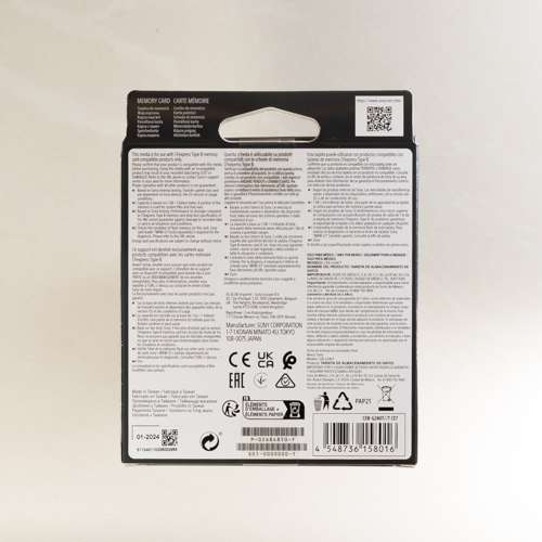 Sony TOUGH 240GB CFexpress Type B Memory Card 記憶卡