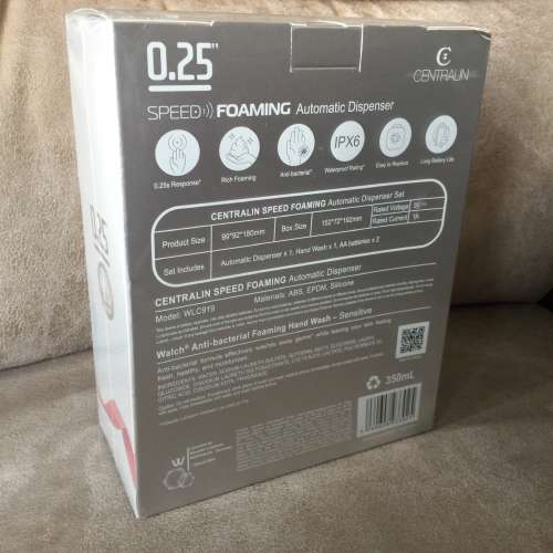 WALCH Speed Foaming Automatic Dispenser + Hand Wash NEW 全新 自動泡沫洗手液機+...