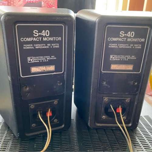 EV speaker 新淨如圖 made in USA