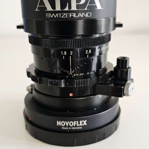 ALPA 50mm f1.9 可用在Hasselblad 另加接環也可用在leica sony nikon