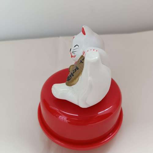 全新旋轉音樂招財貓