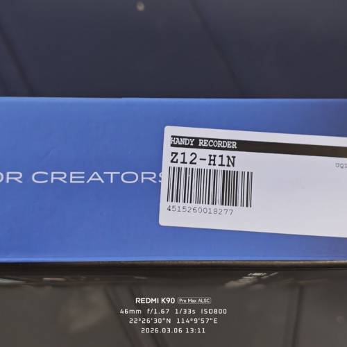 ZOOM H1n專業立體聲錄音機