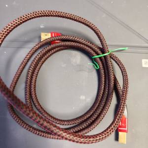 AudioQuest Cinnamon USB 鍍銀USB A to B傳輸線 1.5M 2 條