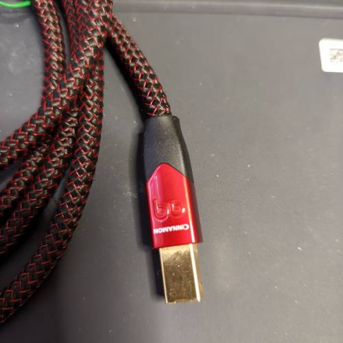 AudioQuest Cinnamon USB 鍍銀USB A to B傳輸線 1.5M 2 條