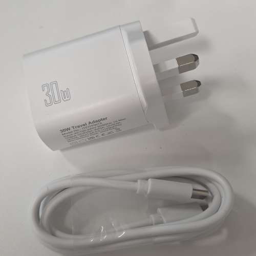 全新 ITFIT 30W PD USB-C AC Adaptor + USB C-to-C Cable
