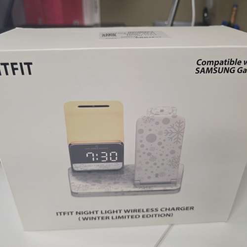 ITFIT Samsung 3-in-1 Charging Stand with 30W USB-C AC Adaptor 3合1無線充電板 ...