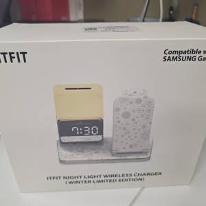 ITFIT Samsung 3-in-1 Charging Stand with 30W USB-C AC Adaptor 3合1無線充電板 ...