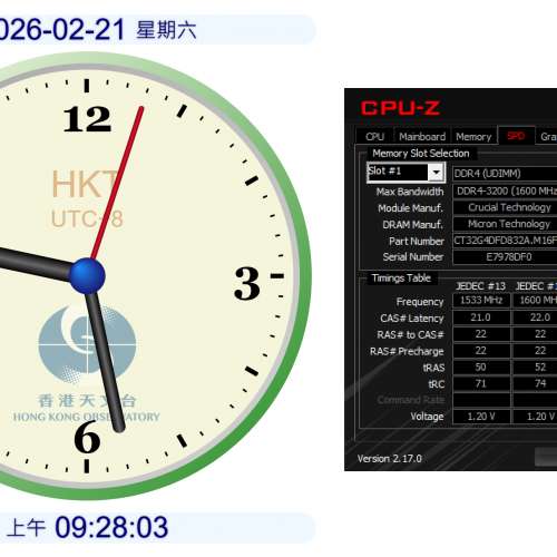 鎂光Crucial 32gb ram ddr4 3200