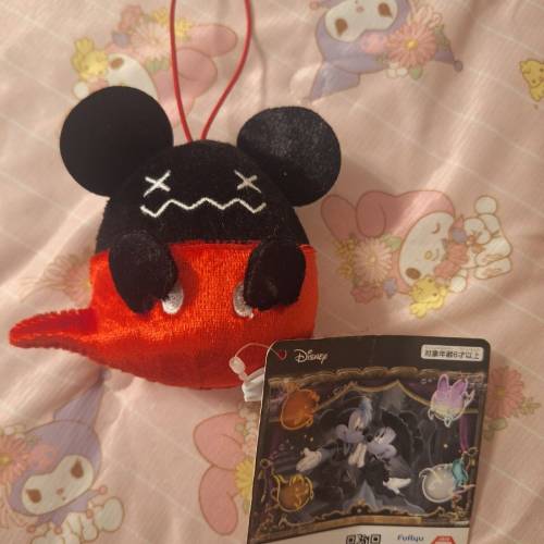 FuRyu MerryCreation 迪士尼萬聖節幽靈米奇毛絨掛件