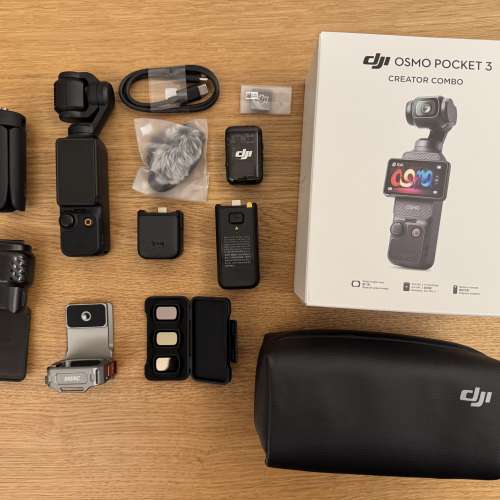 DJI POCKET 3 全能套裝（只用過一次）另包其他配件