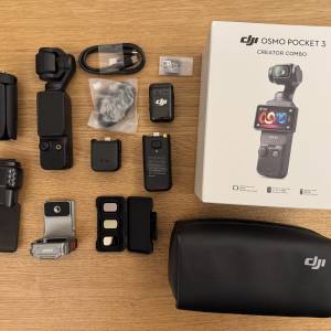 DJI POCKET 3 全能套裝（只用過一次）另包其他配件