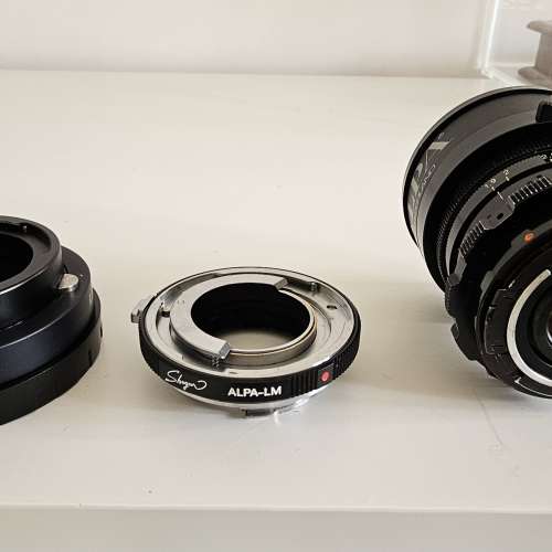 ALPA 50mm f1.9 可用在Hasselblad 另加接環也可用在leica sony nikon