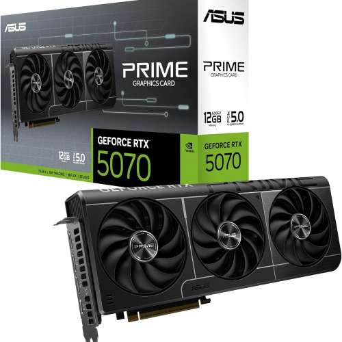 全新未開封ASUS SFF-Ready Prime RTX 5070 12GB GDDR7 Graphics Card 顯示卡